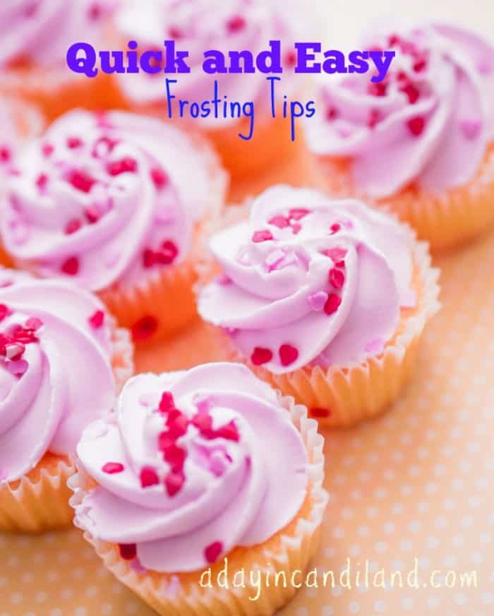 Quick and Easy Frosting Tips to make you look like a pro