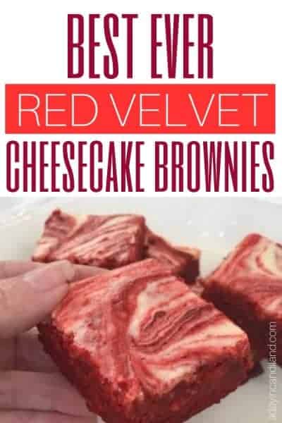 Best Ever Red Velvet Cheesecake Brownies