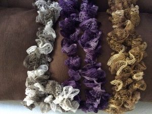 crochet scarfs