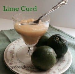 Key Lime Curd Recipe from A day in Candiland