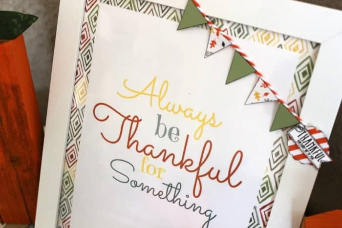 Thankful Printable