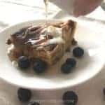 slice of french toast casserole