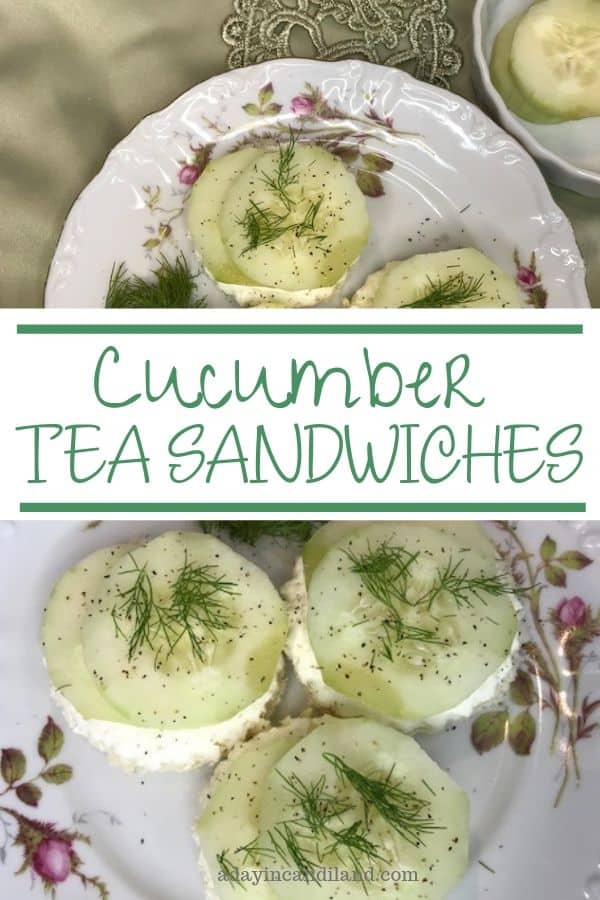 Cucumber Tea Sandwiches