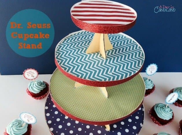 Dr. Seuss Cupcake Stand 4