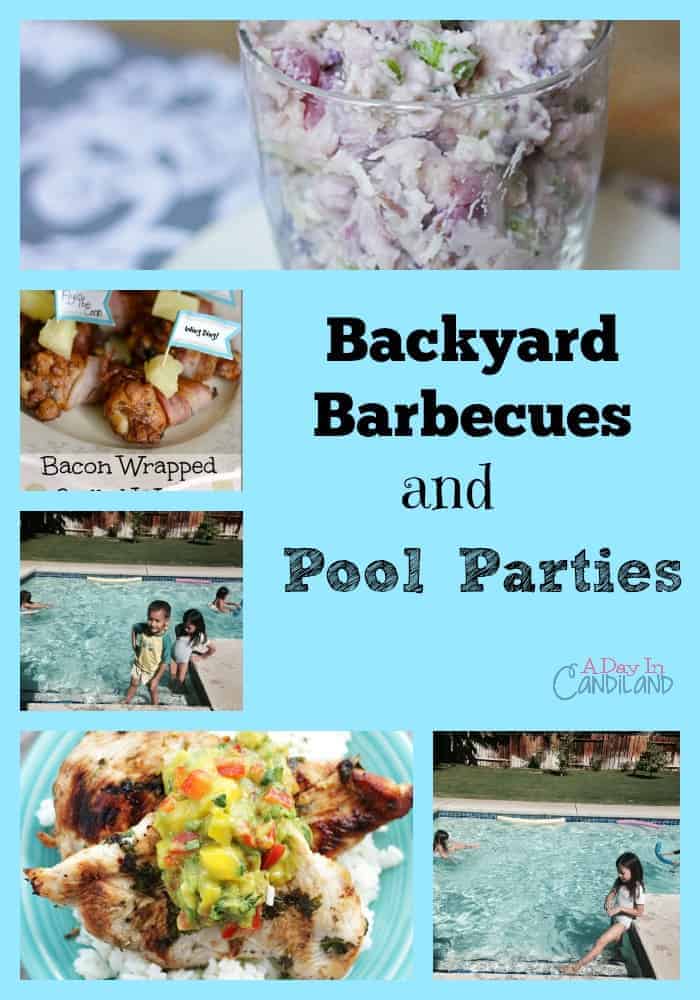 pool party bbq