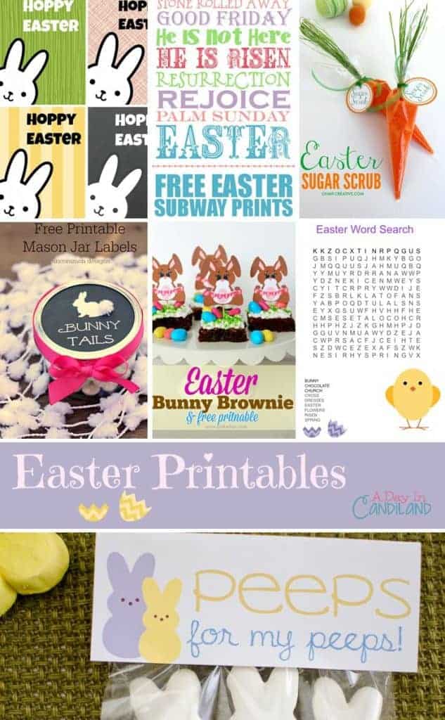 10 Cute Easter Printables for you to share with friends and family