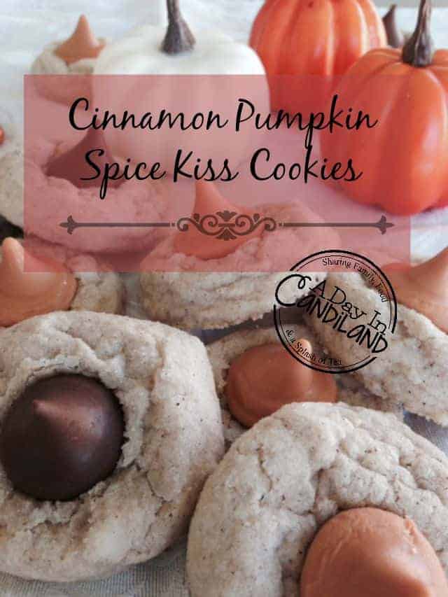 Pumpkin Spice Cookie with Kisses