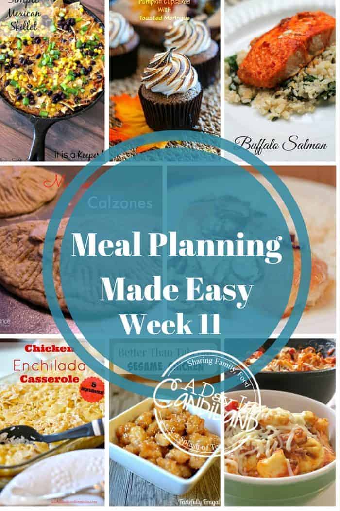 Meal Planning Made Easy Week 11 - A Day In Candiland