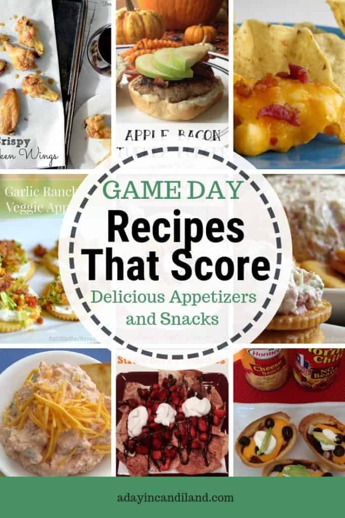 Game Day Recipes that Score. Delicious appetizers and snacks