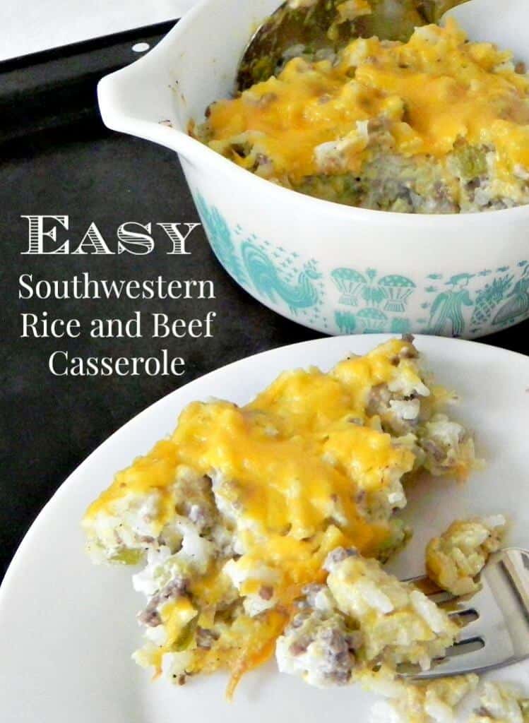 Easy Southwestern Rice Casserole