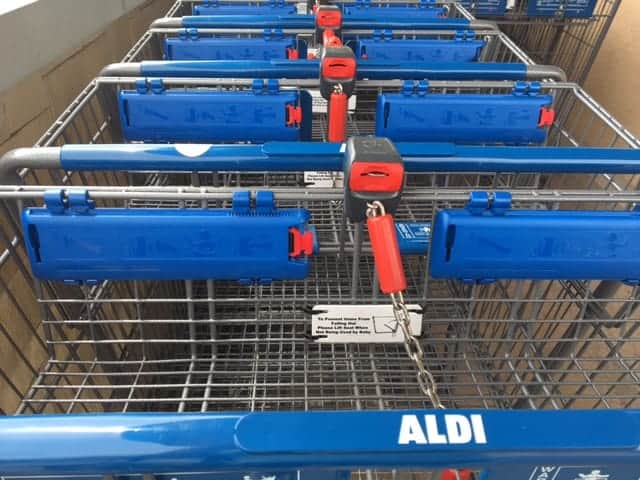 ALDI shopping carts