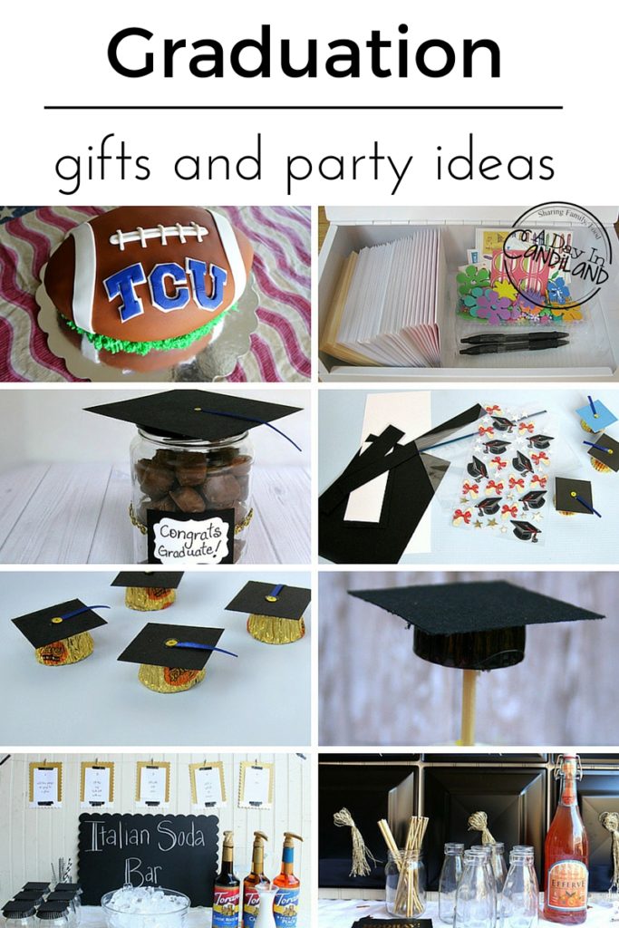 Graduation Gift and Party Ideas that will be a big hit at your next party. 