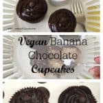 Vegan Banana Chocolate Cupcakes