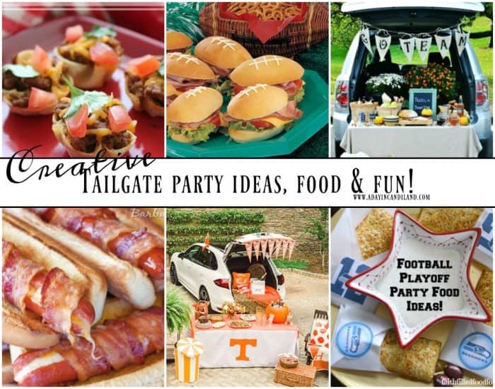 tailgate party food ideas