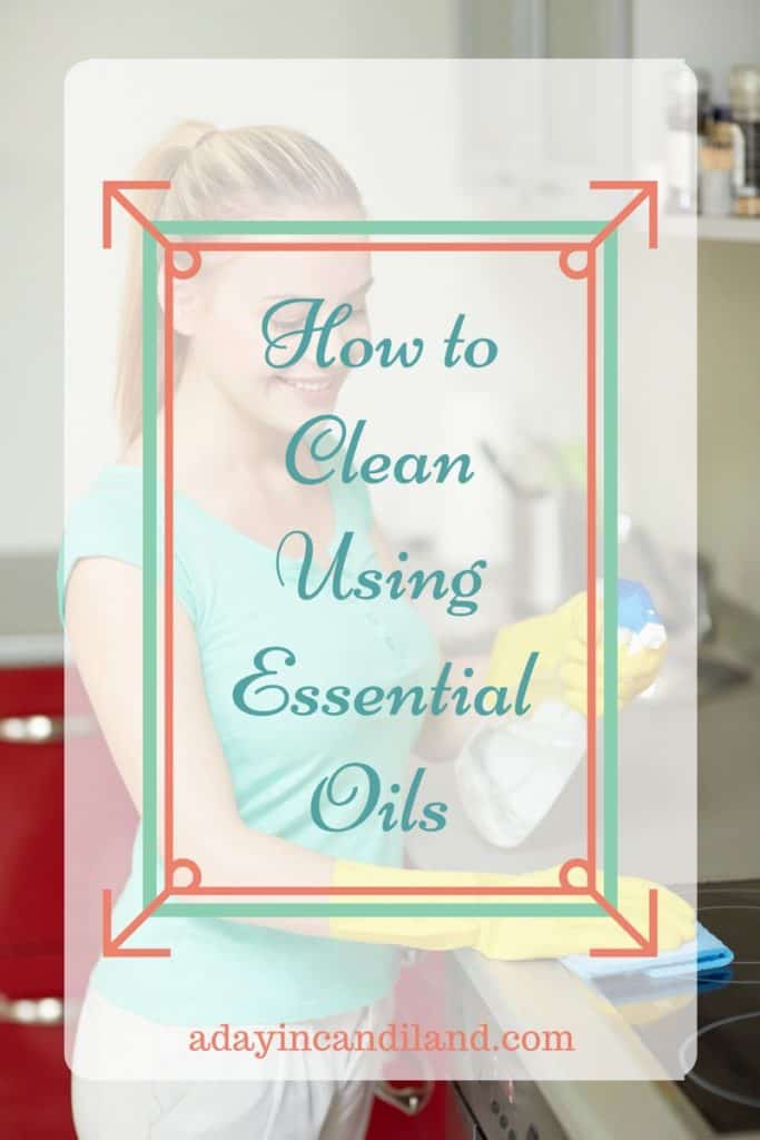 How I clean using essential oils and glass spray bottles and save money. 