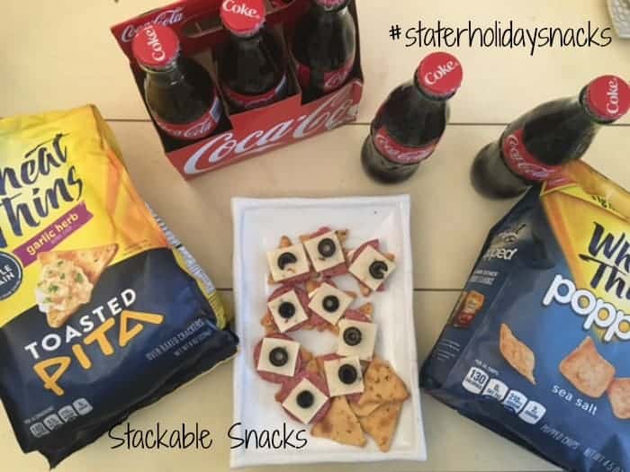 Stackable Snacks with #staterholidaysnacks