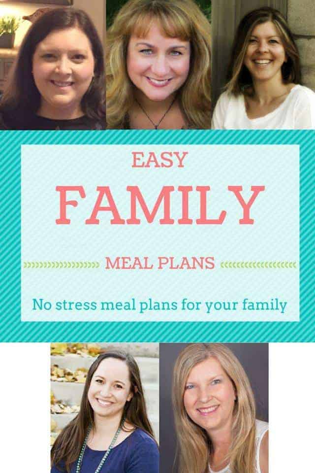 Easy Family Meal Plans Headshot image