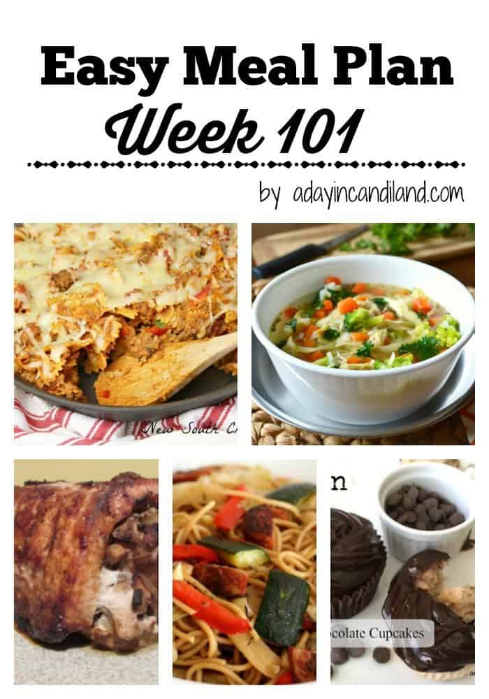 Easy Weekday Meal Planning 101 - A Day In Candiland