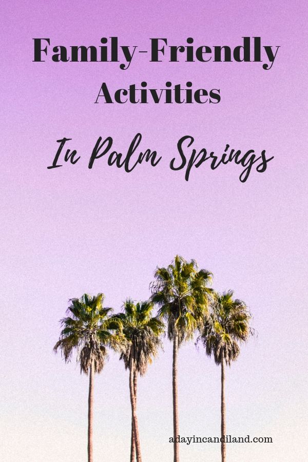 Family Friendly Activities in Palm Springs CA