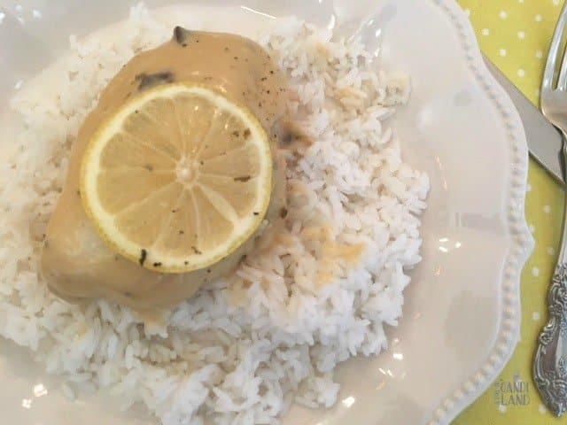 Crock Pot Lemon Chicken with 5 ingredients 