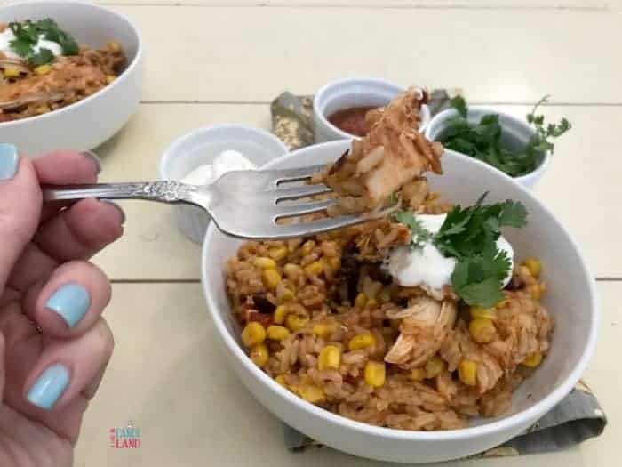 Facebook Instant Pot Southwest Chicken Bowl