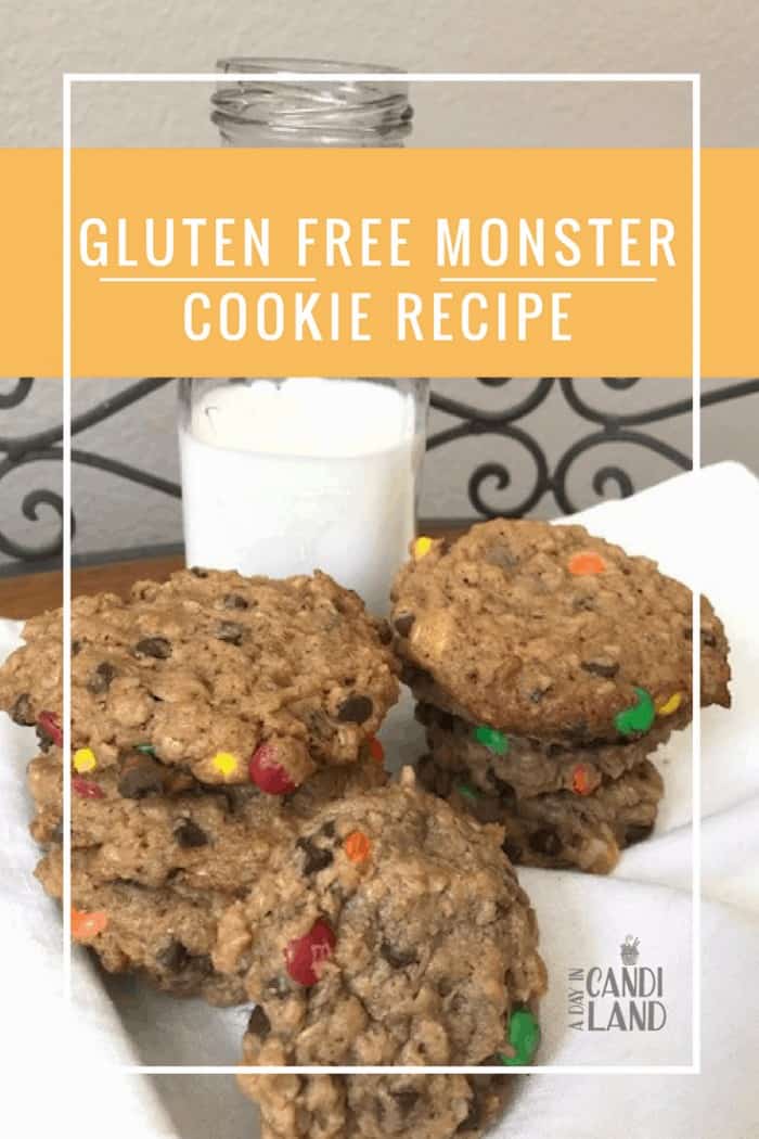 Gluten-Free Monster Cookie Recipe with M&Ms