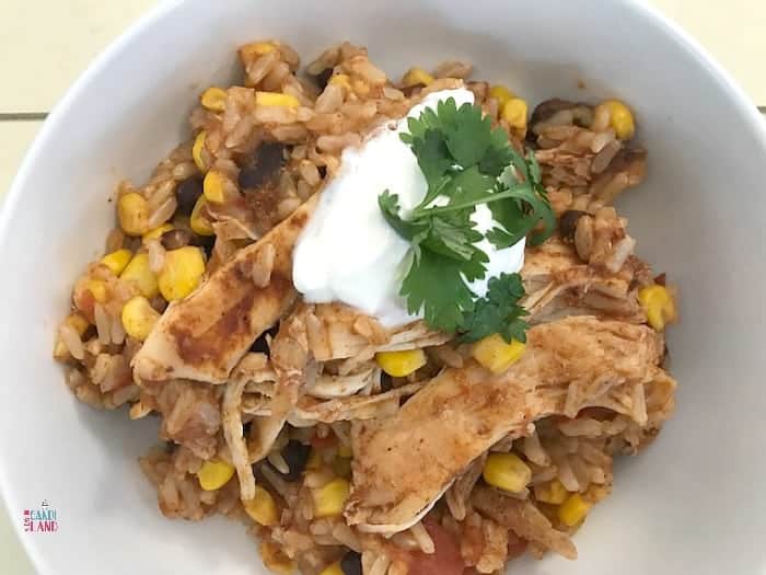 Instant Pot Southwest Chicken Bowl