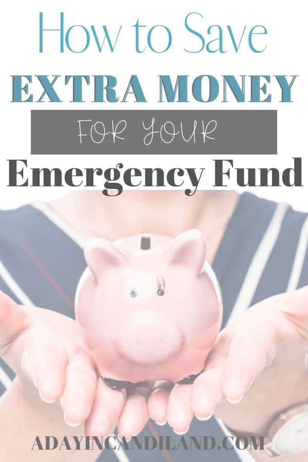 Save for your emergency fund