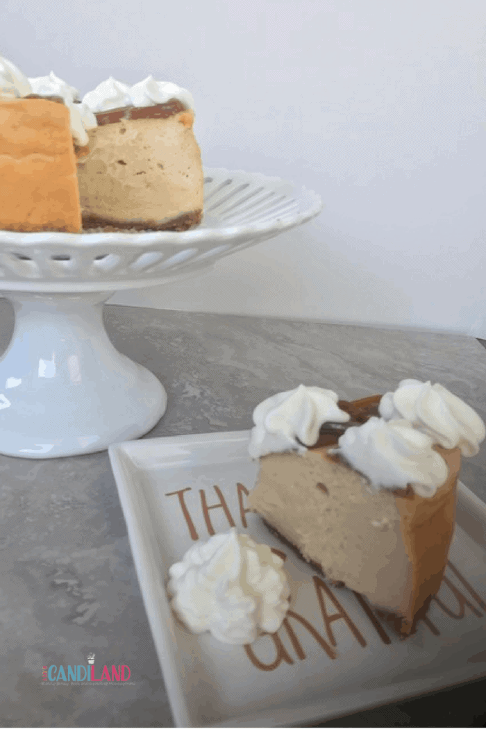 Easy Salted Caramel Cheesecake