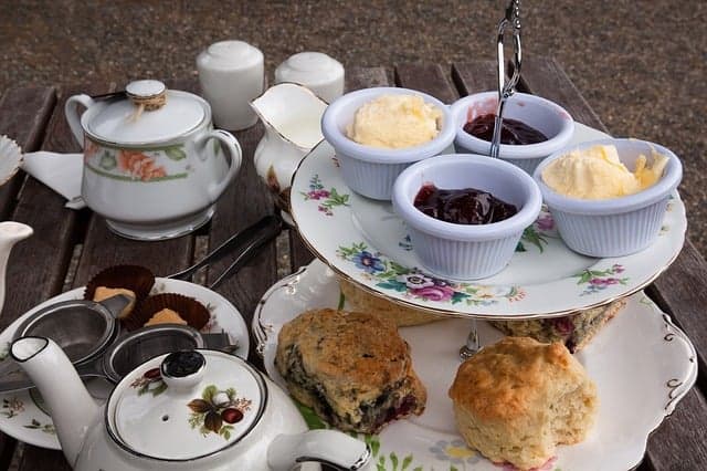 Ultimate Collection to Scones and Tea on platter