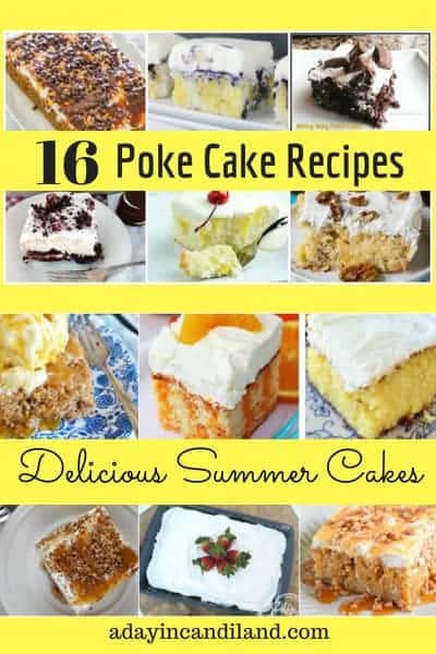 16 delicious summer poke cake recipes