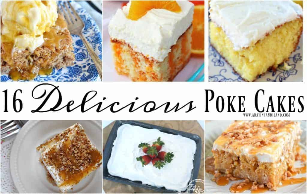 poke cake recipes round up