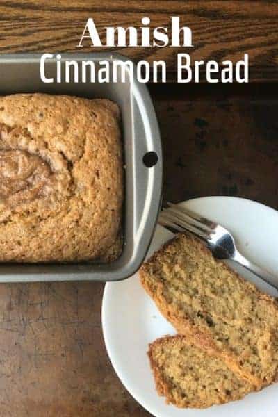 Amish Cinnamon Bread