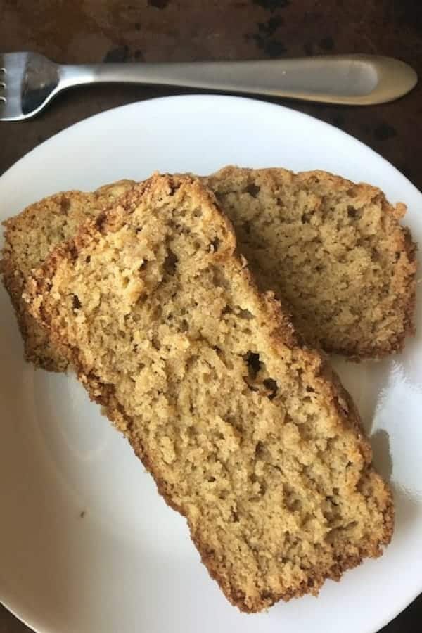 Amish Cinnamon Bread plate of slices