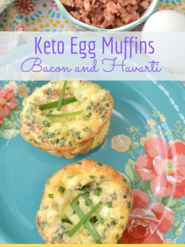 Keto Egg Muffins Pinterest Image