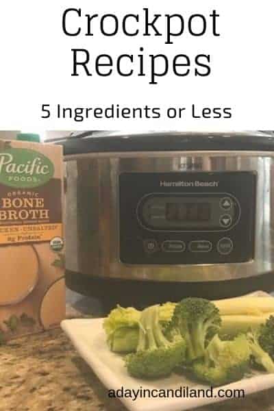 Crockpot Recipes 5 Ingredients or Less