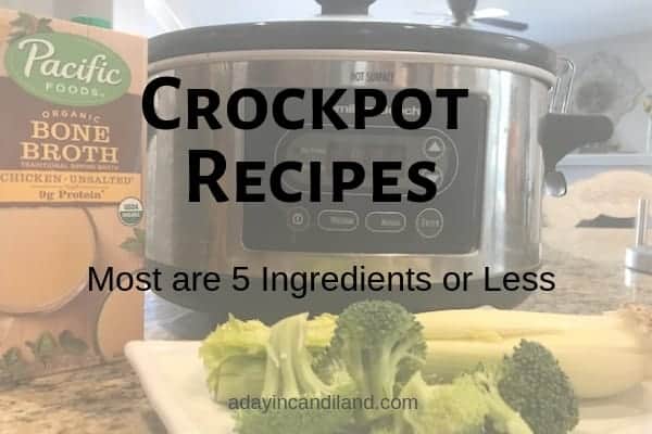 Crockpot Recipes Most are 5 Ingredients or Less