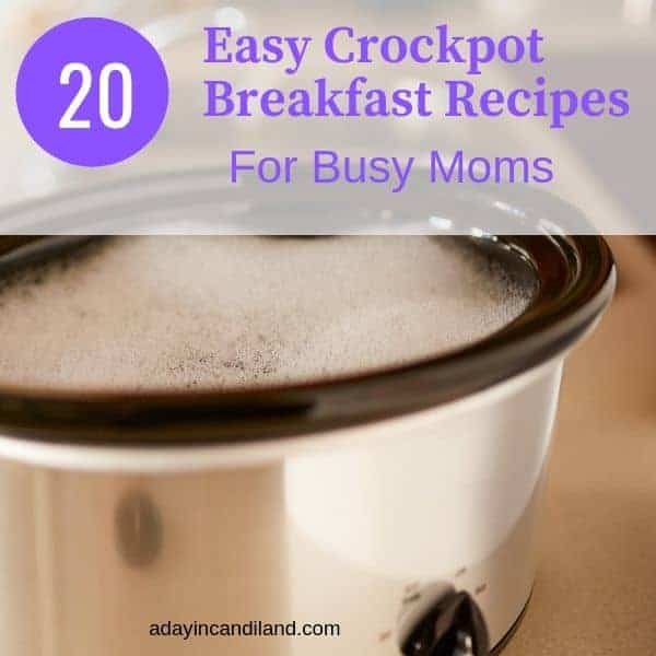 Easy crockpot breakfast dishes for busy moms