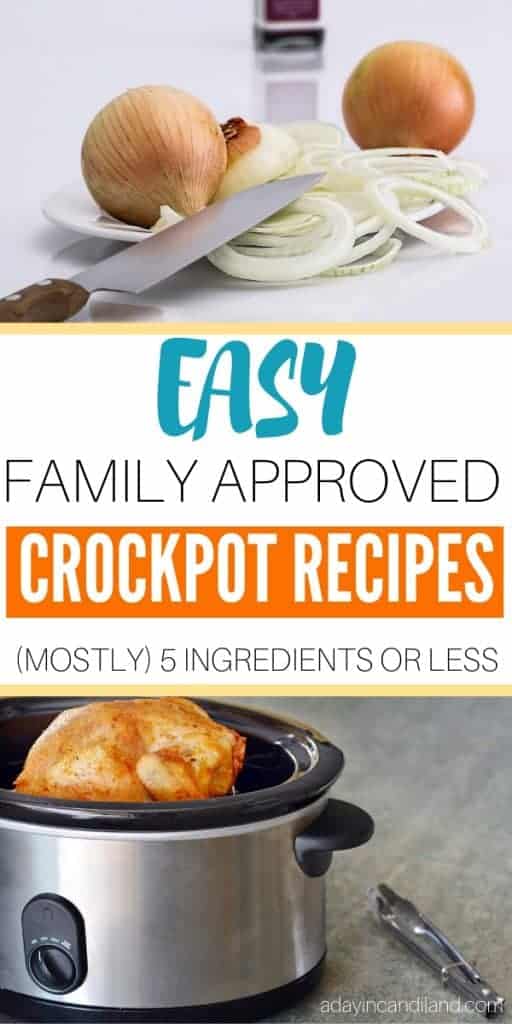 5-Ingredient Slow Cooker Suppers  Crockpot recipes slow cooker, Crockpot  dishes, Crockpot