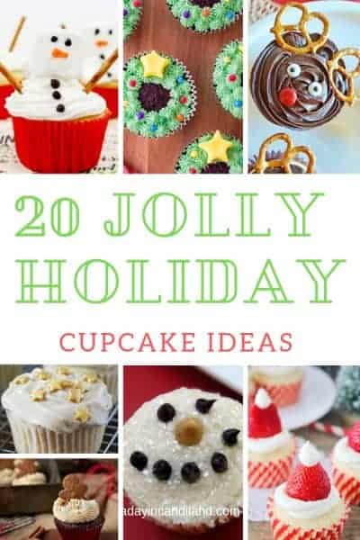 20 jolly holiday Cupcake Ideas