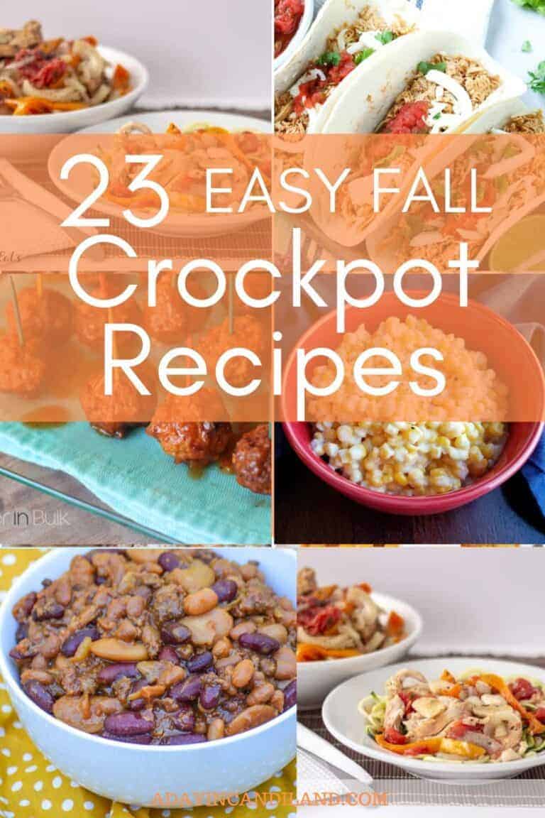 23 Easy Fall Crockpot Recipes