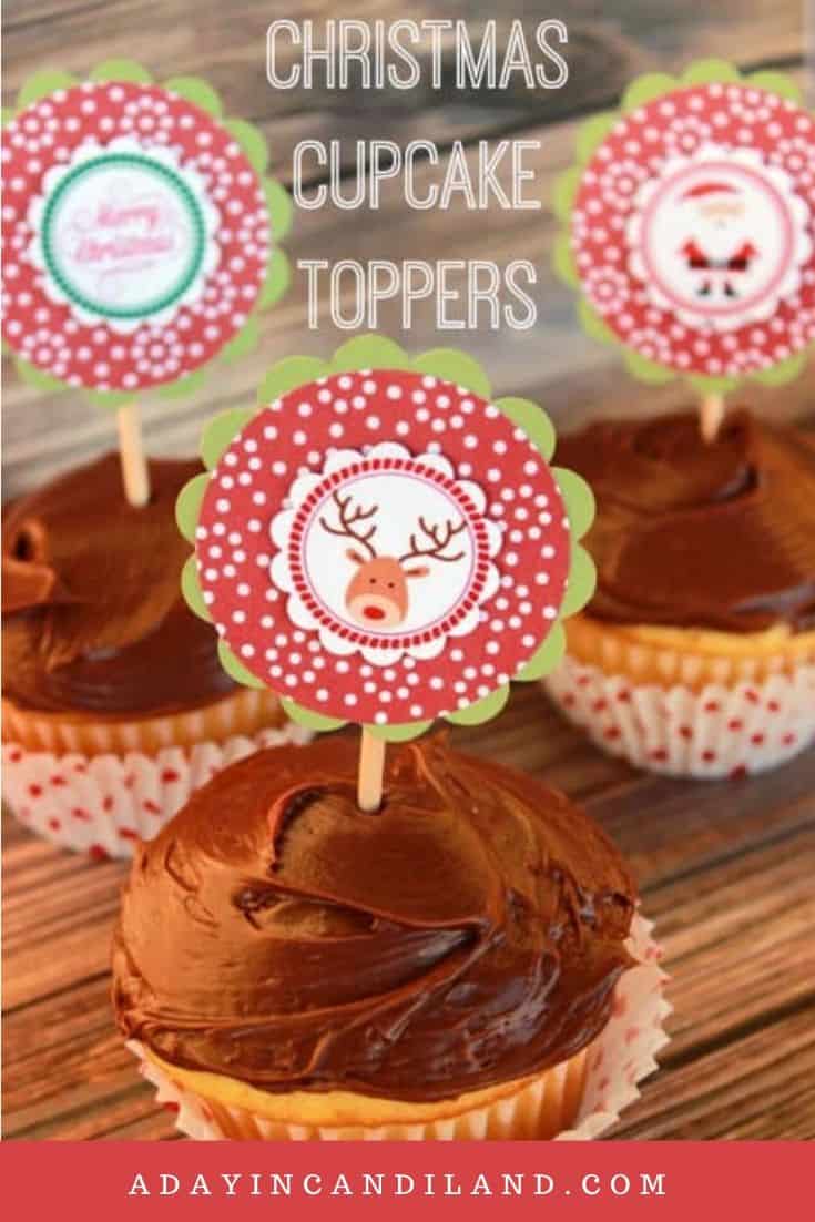 CHRISTMAS Nr2) - Edible Cake Topper OR Cupcake Topper, Decor – Edible  Prints On Cake (EPoC)