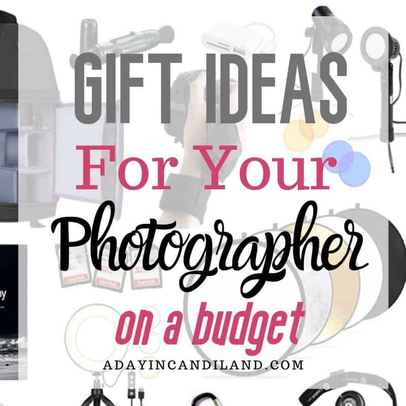 Gift ideas under $50 for the photographer. 