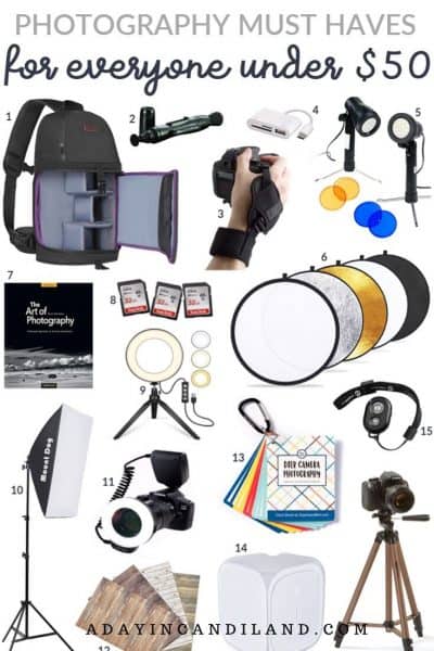 Photography Tools on a budget