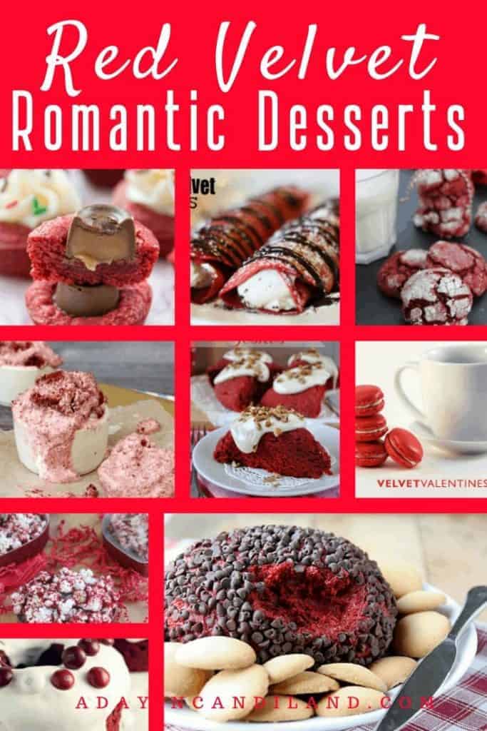 Romantic Red Velvet Desserts