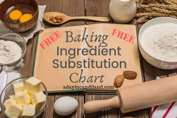 Common Substitutes for Baking and Cooking, Wilton's Baking Blog