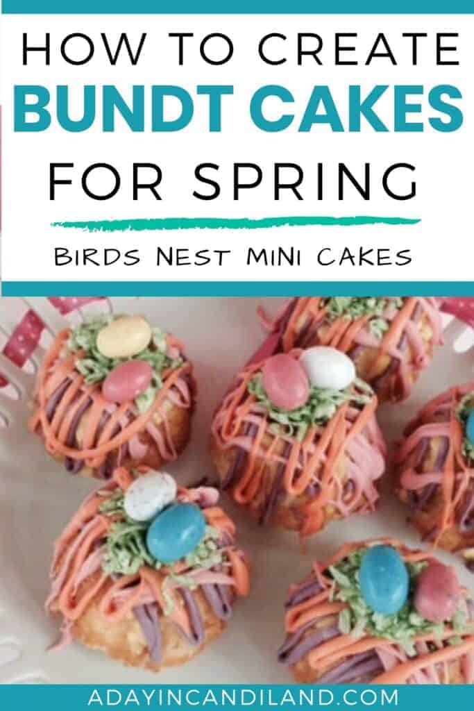 Spring Mini Bundt Cakes A Day In Candiland