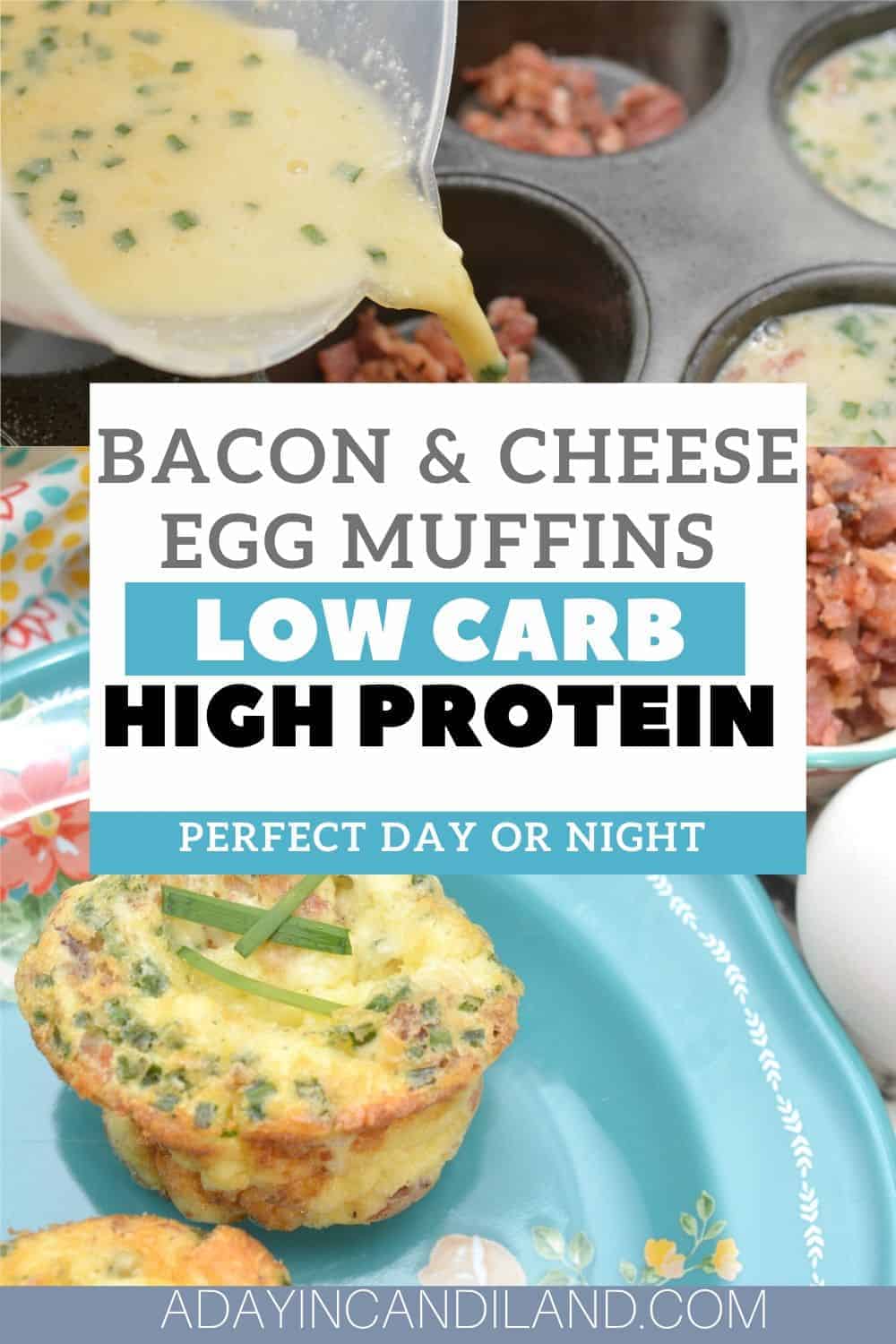 Keto Egg Muffins with Bacon and Havarti Cheese - A Day In Candiland