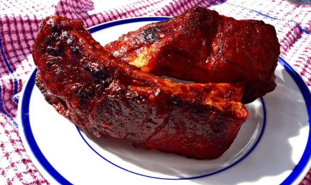 Crockpot BBQ ribs