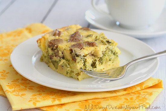 Sausage and egg casserole 